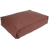 D&D Home Eden Hondenmatras - Hondenkussen - Waterafstotend & Wasbare Hoes - Anti-slip - S 70x50x14cm - Maroon