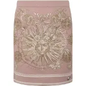 Philipp Plein Knitted Mini Skirt Butterfly Tattoo