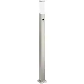 vidaXL Bolderverlichting met sensor 110 cm roestvrij staal IP44