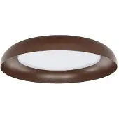 LINDBY Plafondlampe , Florie, Roestbruin, Woonkamer, Kunststof, Modern