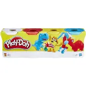 Play-Doh 4 Pak van 4 oz Blikken Klassieke Kleuren