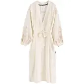 Rockett St George Ochtendjas crème / sand / goud