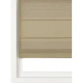 HEMA Vouwgordijn Hasselt lichtdoorlatend taupe (taupe)