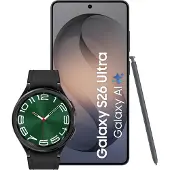 Samsung Galaxy S26 Ultra 256GB Black + Watch6 Classic LTE bundel