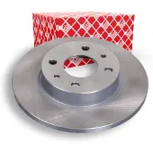 FEBI BILSTEIN Remschijf 10619, voorkant, achter, volledig, 1 Stuk