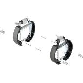 Bosch Remschoenset KIT SUPERPRO 0 204 114 690