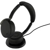 Jabra Evolve3 65 Flex UC, Link390a, zwart, WLC-oplader