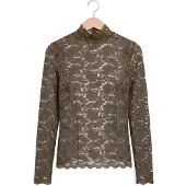 Notre-V Dames Tops & T-shirts Nv-ingelien - Bruin - Maat S