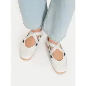 Adidas Ballerina's 'Barreda' zwart / wit