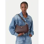GUESS Dames Schoudertas met rits Noelle II bordeauxrood (OSFA), Casual, Granaatappel, Polyurethaan HWZG9672180