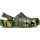 Crocs Klomp Toddler Classic Camouflage Army Green/Multi-Schoenmaat 19 - 20