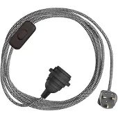 Creative Cables Snakebis Zig-zag Shade Ready E27 Lamphouder Met Snoer