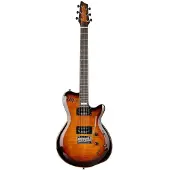 Godin LGXT Cognac Burst Flame AA elektrische gitaar