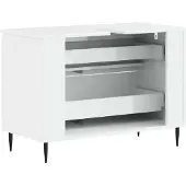 vidaXL Wastafel kabinet voor de badkamer ZWOLLE Hoogglans Wit