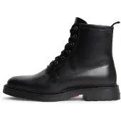 Tommy Hilfiger Veterboots zwart