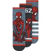 Name it Sokken 'NMMMANDRES SPIDER' navy / smoky blue / donkerrood / wit