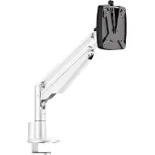 Novus Monitorarm CLU I C, voor 1 monitor tot 7 kg, met tafelbevestiging, kantel/zwenk/in hoogte verstelbaar, wit