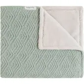 Babys Only Wiegdeken teddy Sierra laurel green