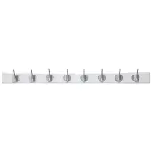 Nordal Edgy kapstok met 8 haken wit
