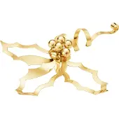 Georg Jensen kersttafeldecoratie 2026 Goud, groot