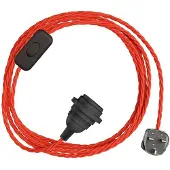 Creative Cables Snakebis Twisted Shade Ready E27 Lamphouder Met Snoer
