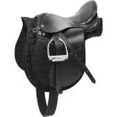 Kerbl Selle Cuir Noir