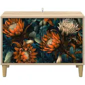 vidaXL Tv-meubel LOCHEM 69 x 33 x 50 cm Sonoma Bewerkt hout