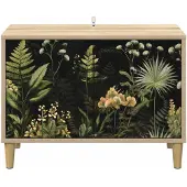 vidaXL Tv-meubel RHENEN 69 x 33 x 50 cm Sonoma Bewerkt hout