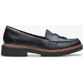 Clarks Westlynn Bella Navy Leather Schoenen