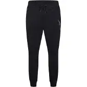 Born Rich Heren-joggingbroek met open zoom van Agosto (Zwart)