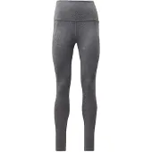 Reebok Dames Lux Fitted Trainingsleggings (Donkergrijs Heather)