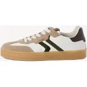 Tamaris Veterschoen camel / zwart / wit