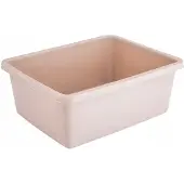 Altom Design Rechthoekige Plastic Wasbak - 11L - Taupe