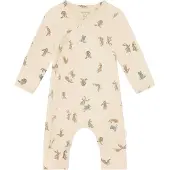Noppies Rompertje all over print - Buttercream - Maat 80