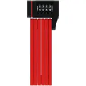 ABUS Fietsslot Vouwslot - uGrip BORDO 5700C - Security level 7 - rood - 80 cm - Geschikt voor elektrische fietsen en stadsfietsen