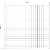 vidaXL Verzwaringsdeken Antraciet 230 x 220 cm 11 kg 100% Katoen 205T