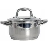 Odelo RVS Pan met Glazen Deksel 1.8L - 16cm