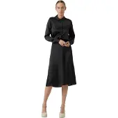 Vero Moda Dames/Dames Geweven Midi Rok (Zwart)