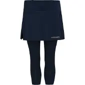 Head Dames/Dames Tennis Skort (Donkerblauw)