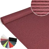 ANRO Badmat Bordeauxrood 130x140cm Antislip Douchemat Afwasbaar Sneldrogend