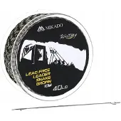 Mikado Lead Free Leader Dark Camo 40lb/10m - Zonder Lood