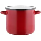 Elo Pol Elo-Pol Hoge Emaille Pan 22cm 6.7L Rood