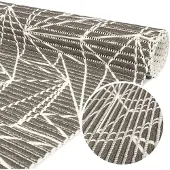 ANRO Badmat Prisma 130x350cm Antislip Douchemat Afwasbaar Sneldrogend