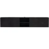 Giga Meubel Zwevend Tv-meubel Zen Zwart 200cm 4-deurs