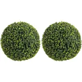 HOMCOM Kunstmatige Topiary-PE-52L x 52B x 52H cm-Groen
