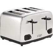 Russell Hobbs Adventure 24090 4 Slice Broodrooster - Roestvrij Staal