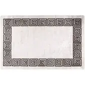 vidaXL Vloerkleed wasbaar 160x230 cm lichtbeige