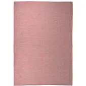 vidaXL Buitenkleed platgeweven 160x230 cm rood