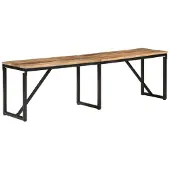 vidaXL Bankje 160x35x46 cm massief mangohout