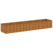 vidaXL Plantenbak verhoogd 479x100x69 cm cortenstaal